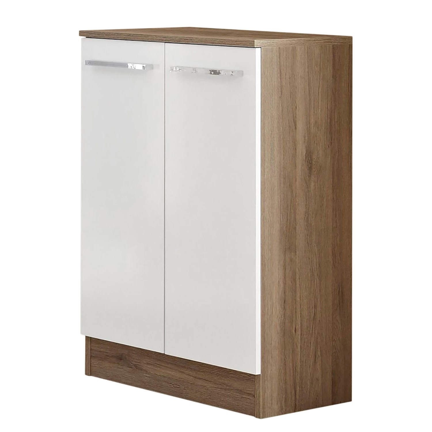 Pelipal Meuble bas Quickset 380 II - Blanc brillant / Imitation chêne Sanremo Terra 3 Pelipal Meuble bas Quickset 380 II - Blanc brillant / Imitation chêne Sanremo Terra