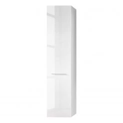 Trendteam Armoire colonne One - Blanc brillant