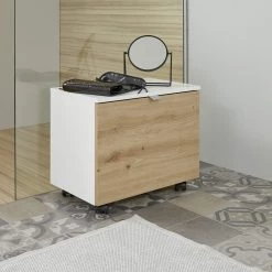 Trendteam Caisson à tiroir One - Blanc brillant -Meubles de salle de bain Soldes 2022 1000188595 190930 06081000040 MOOD DETAILS P000000001000188595 mood