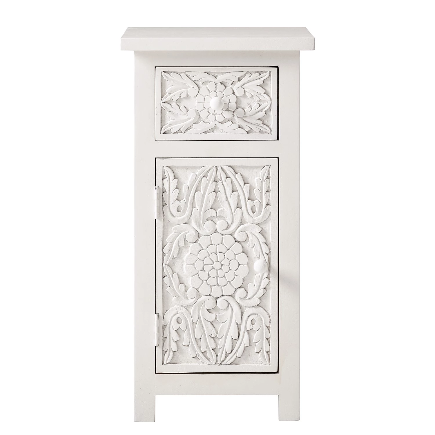 Maison Belfort Meuble bas Mirador - Manguier massif - Blanc 5 Maison Belfort Meuble bas Mirador - Manguier massif - Blanc – Image 3