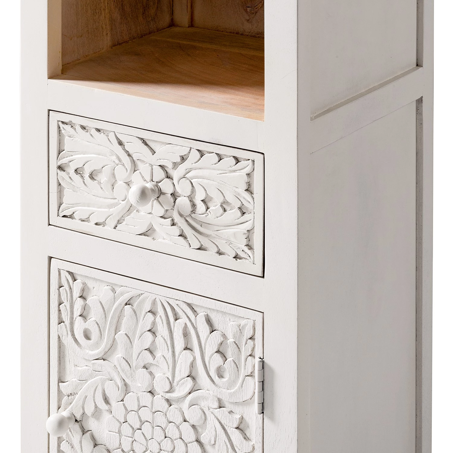 Maison Belfort Colonne de salle de bain Mirador - Manguier massif - Blanc 8 Maison Belfort Colonne de salle de bain Mirador - Manguier massif - Blanc – Image 6