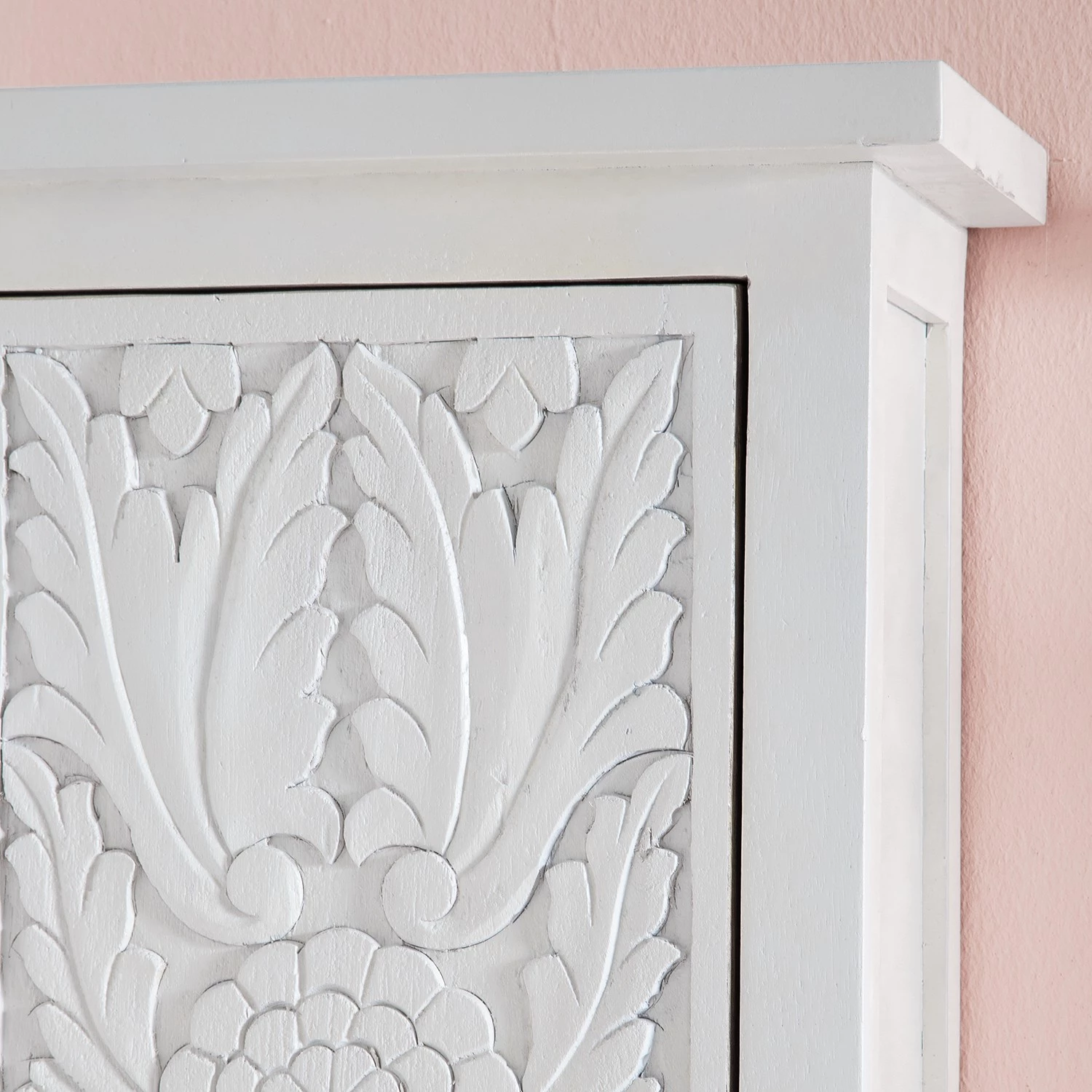 Maison Belfort Meuble haut Mirador - Manguier massif - Blanc 12 Maison Belfort Meuble haut Mirador - Manguier massif - Blanc – Image 10