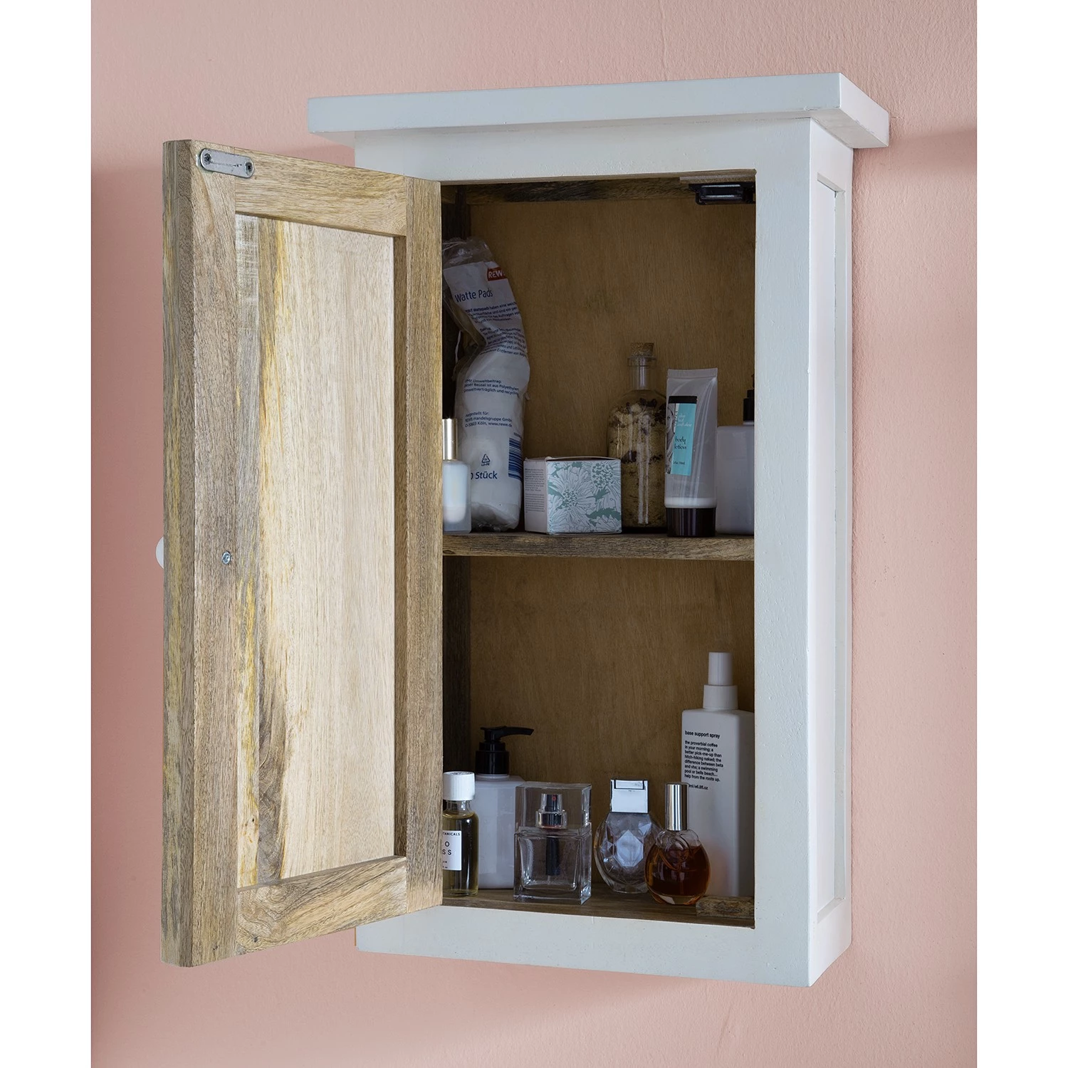 Maison Belfort Meuble haut Mirador - Manguier massif - Blanc 5 Maison Belfort Meuble haut Mirador - Manguier massif - Blanc – Image 3