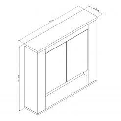 Ridgevalley Salle de bain Massa II (2 éléments) -Meubles de salle de bain Soldes 2022 1000191074 191002 13591000068 DETAILS P000000001000191074