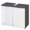 Germania Meuble sous lavabo Pescara - Verre - Graphite -Meubles de salle de bain Soldes 2022 1000191988 191107 09520100039 IMAGE P000000001000191988