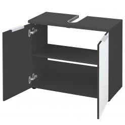 Germania Meuble sous lavabo Pescara - Verre - Graphite -Meubles de salle de bain Soldes 2022 1000191988 191107 09520100042 DETAILS P000000001000191988