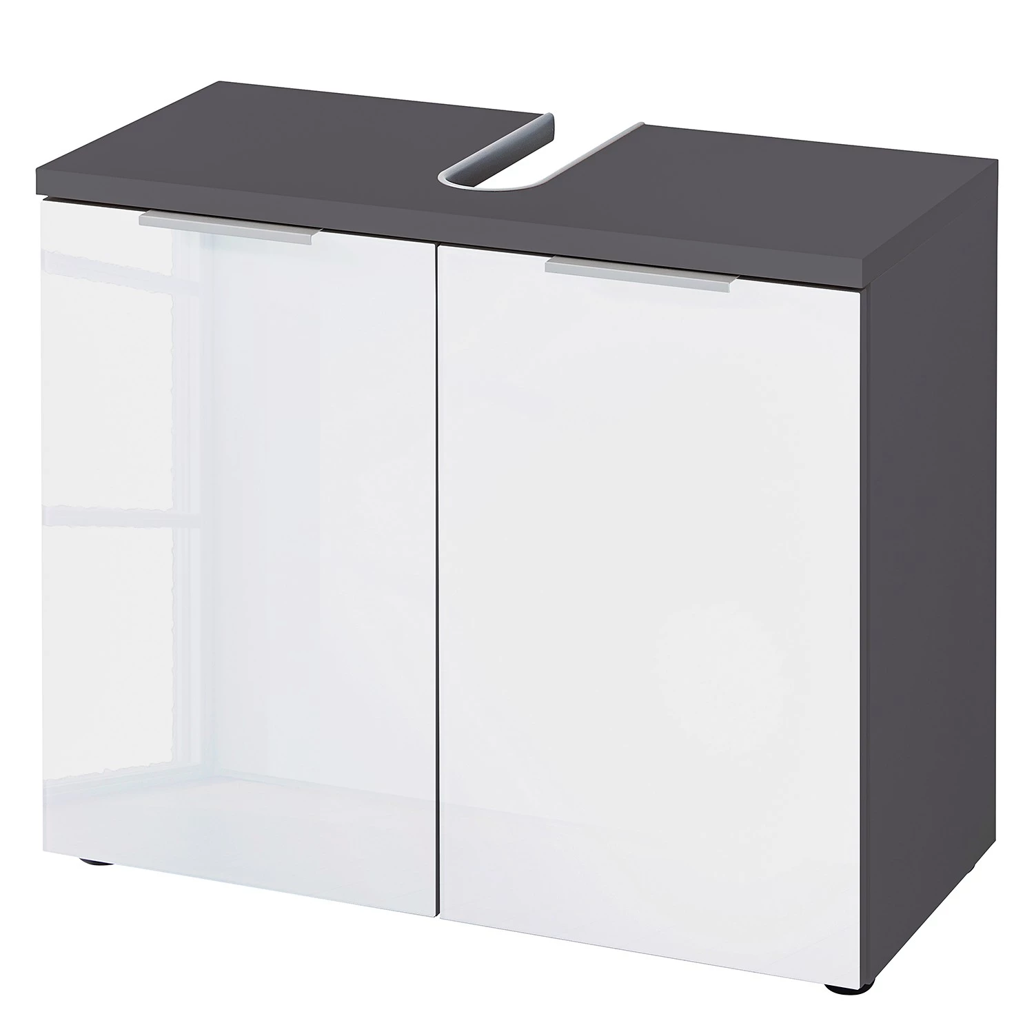 Germania Salle de bain Pescara IX (3 éléments) - Verre - Graphite 5 Germania Salle de bain Pescara IX (3 éléments) - Verre - Graphite – Image 3