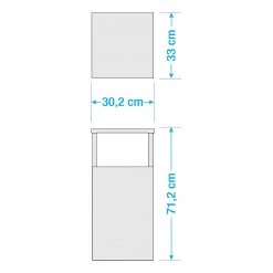 Pelipal Meuble bas Tiberio - Gris mat -Meubles de salle de bain Soldes 2022 1000194061 191115 13255400008 SKETCH DETAILS P000000001000194061 sketch