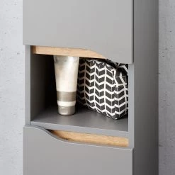 Pelipal Colonne de salle de bain Tiberio - Gris mat -Meubles de salle de bain Soldes 2022 1000194073 191115 13255400024 DETAILS P000000001000194073