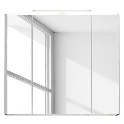 Pelipal Salle de bain Tiberio VII (3 éléments) - Avec éclairage - Gris quartz mat / Imitation chêne Riviera -Meubles de salle de bain Soldes 2022 1000194080 200114 08540400012 DETAILS P000000001000194080