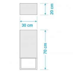 Pelipal Armoire murale Tiberio - Gris mat 14 Pelipal Armoire murale Tiberio - Gris mat -Meubles de salle de bain Soldes 2022 1000194082 191115 13255600092 SKETCH DETAILS P000000001000194082 sketch