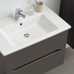 Pelipal Meuble avec vasque Tiberio II - Gris mat -Meubles de salle de bain Soldes 2022 1000194085 191115 13255700116 DETAILS P000000001000194085