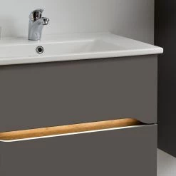 Pelipal Meuble avec vasque Tiberio II - Gris mat -Meubles de salle de bain Soldes 2022 1000194085 191115 13255700117 DETAILS P000000001000194085