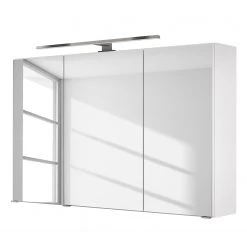 Giessbach Armoire de toilette Tira - Éclairage inclus - Blanc - Largeur : 100 cm