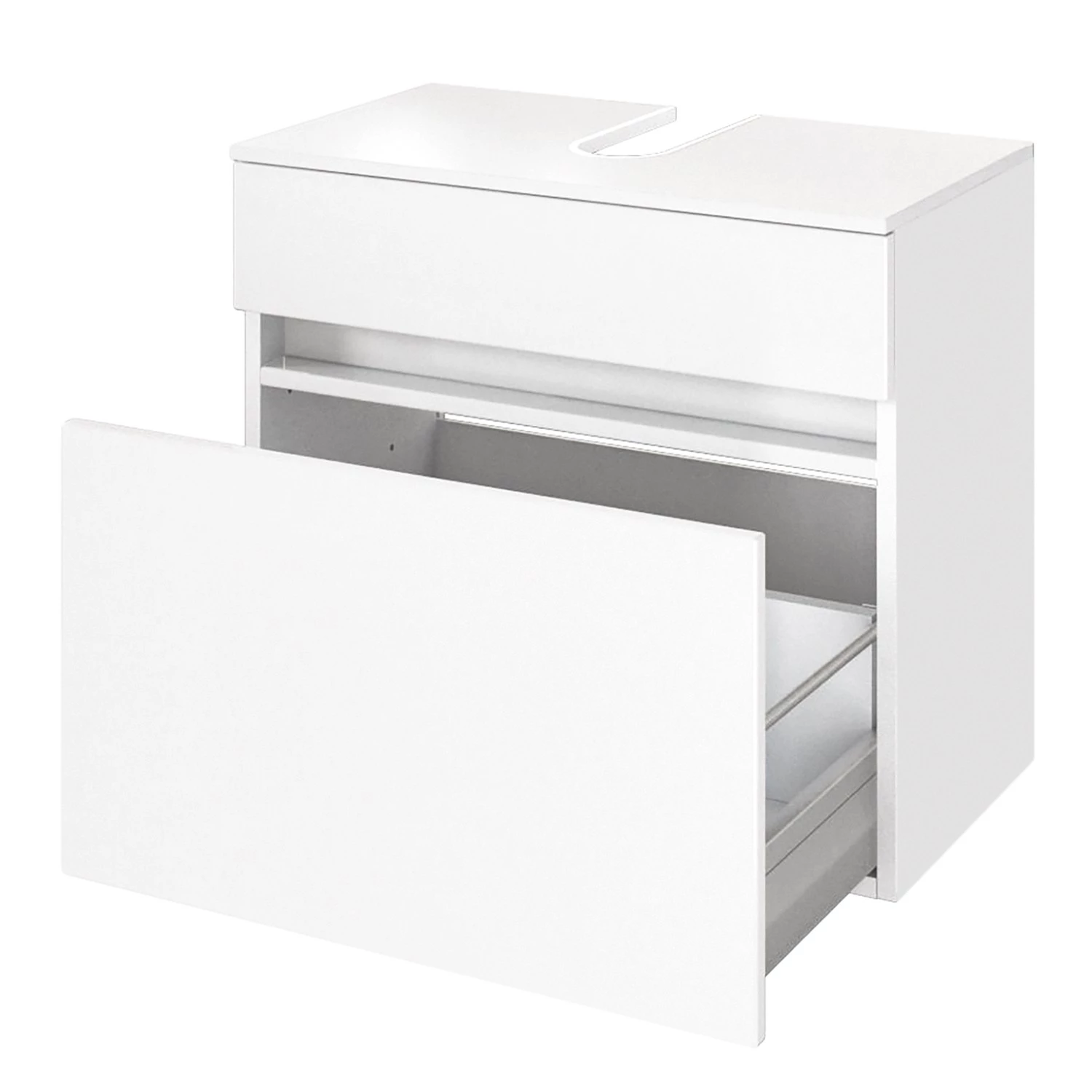 Giessbach Meuble sous lavabo Tira - Blanc mat 6 Giessbach Meuble sous lavabo Tira - Blanc mat – Image 4