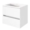 Giessbach Meuble avec vasque Tira - Blanc mat - Largeur : 60 cm -Meubles de salle de bain Soldes 2022 1000195884 191122 11370600118 IMAGE P000000001000195884