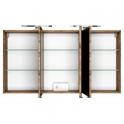 Giessbach Armoire de toilette Tira - Éclairage inclus - Imitation chêne wotan - Largeur : 120 cm -Meubles de salle de bain Soldes 2022 1000195888 191122 11370700132 DETAILS P000000001000195888