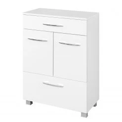 Giessbach Meuble bas Lian - Blanc - Largeur : 60 cm