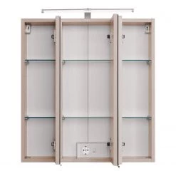 Giessbach Armoire de toilette Lian - Avec éclairage - Hêtre iconic - Largeur : 60 cm -Meubles de salle de bain Soldes 2022 1000199006 200113 09192100098 DETAILS P000000001000199006