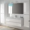 Allibert Salle de bain Alma III (4 éléments) - Avec éclairage - Blanc -Meubles de salle de bain Soldes 2022 1000200097 200102 14472600043 MOOD IMAGE P000000001000200097 mood