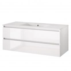 Allibert Salle de bain Alma III (4 éléments) - Avec éclairage - Blanc -Meubles de salle de bain Soldes 2022 1000200097 200102 14472700047 DETAILS P000000001000200097