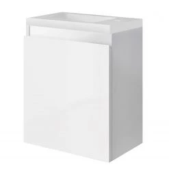 Allibert Salle de bain Porto Pack (2 éléments) - Blanc -Meubles de salle de bain Soldes 2022 1000200123 200107 06140400020 DETAILS P000000001000200123