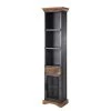 Ars manufacti Armoire colonne Hunter - Manguier massif / Métal - Manguier / Gris bleu 2 Ars manufacti Armoire colonne Hunter - Manguier massif / Métal - Manguier / Gris bleu -Meubles de salle de bain Soldes 2022 1000200140 220407 010 IMAGE P000000001000200140