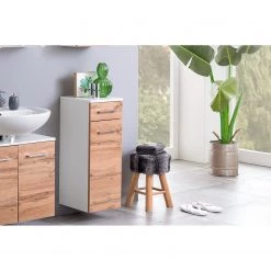 Giessbach Meuble bas Ternes - Imitation chêne wotan / Blanc -Meubles de salle de bain Soldes 2022 1000200928 200117 14105800017 MOOD DETAILS P000000001000200928 mood