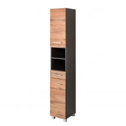 Giessbach Colonne de salle de bain Ternes - Imitation chêne wotan / Graphite