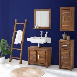 Ars Natura Meuble sous lavabo Ohio - Sheesham massif -Meubles de salle de bain Soldes 2022 1000200959 210202 13553700013 MOOD DETAILS P000000001000200959 mood
