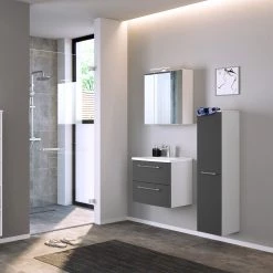 Giessbach Meuble avec vasque Albaro - Blanc gris -Meubles de salle de bain Soldes 2022 1000201029 200113 12335500030 MOOD DETAILS P000000001000201029 mood