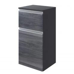 Giessbach Meuble bas Dante - Argent cendré / Graphite