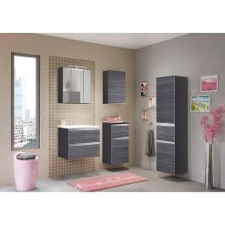 Giessbach Armoire de salle de bain Dante - Argent cendré / Graphite -Meubles de salle de bain Soldes 2022 1000201436 200204 17173900217 MOOD DETAILS P000000001000201436 mood