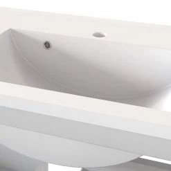 Giessbach Meuble vasque Dante I - <br>Meuble avec vasque en fonte minérale - Argent cendré / Graphite - Largeur : 80 cm -Meubles de salle de bain Soldes 2022 1000201442 200204 17174500294 DETAILS P000000001000201442