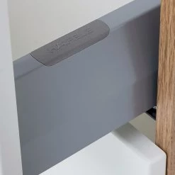 Giessbach Meuble vasque Dante I - <br>Meuble avec vasque en fonte minérale - Argent cendré / Graphite - Largeur : 80 cm -Meubles de salle de bain Soldes 2022 1000201442 200204 17174500295 DETAILS P000000001000201442