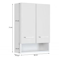 Giessbach Meuble haut Skanste - Blanc - Largeur : 50 cm 17 Giessbach Meuble haut Skanste - Blanc - Largeur : 50 cm -Meubles de salle de bain Soldes 2022 1000201830 200115 06133700017 SKETCH DETAILS P000000001000201830 sketch
