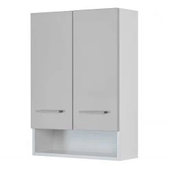 Giessbach Meuble haut Skanste - Gris clair - Largeur : 50 cm