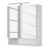 Giessbach Armoire de toilette Skanste - Éclairage inclus - Blanc -Meubles de salle de bain Soldes 2022 1000201856 200115 06134300197 IMAGE P000000001000201856