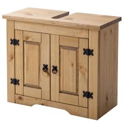 Maison Belfort Meuble sous lavabo Finca Rustica - Epicéa naturel