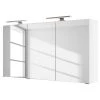 Giessbach Armoire de toilette Corno - Éclairage inclus - Blanc - Largeur : 120 cm -Meubles de salle de bain Soldes 2022 1000201871 200121 13132100067 IMAGE P000000001000201871