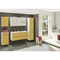 Giessbach Armoire de toilette Corno - Éclairage inclus - Blanc - Largeur : 120 cm -Meubles de salle de bain Soldes 2022 1000201871 200121 13132100071 MOOD DETAILS P000000001000201871 mood