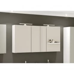 Giessbach Armoire de toilette Corno - Éclairage inclus - Blanc - Largeur : 120 cm -Meubles de salle de bain Soldes 2022 1000201871 200121 13132100072 MOOD DETAILS P000000001000201871 mood