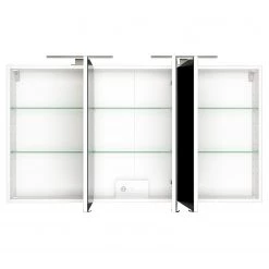 Giessbach Armoire de toilette Corno - Éclairage inclus - Blanc - Largeur : 120 cm -Meubles de salle de bain Soldes 2022 1000201871 200121 13132100073 DETAILS P000000001000201871