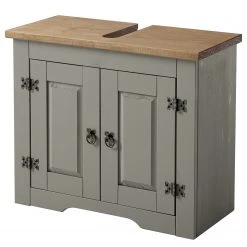 Maison Belfort Meuble sous lavabo Finca Rustica - Pin gris