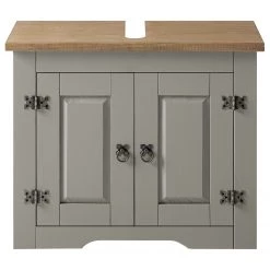 Maison Belfort Meuble sous lavabo Finca Rustica - Pin gris 19 Maison Belfort Meuble sous lavabo Finca Rustica - Pin gris -Meubles de salle de bain Soldes 2022 1000201872 200904 12344900009 DETAILS P000000001000201872