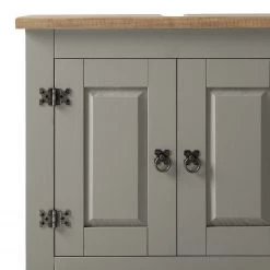 Maison Belfort Meuble sous lavabo Finca Rustica - Pin gris 23 Maison Belfort Meuble sous lavabo Finca Rustica - Pin gris -Meubles de salle de bain Soldes 2022 1000201872 200904 12345700013 DETAILS P000000001000201872