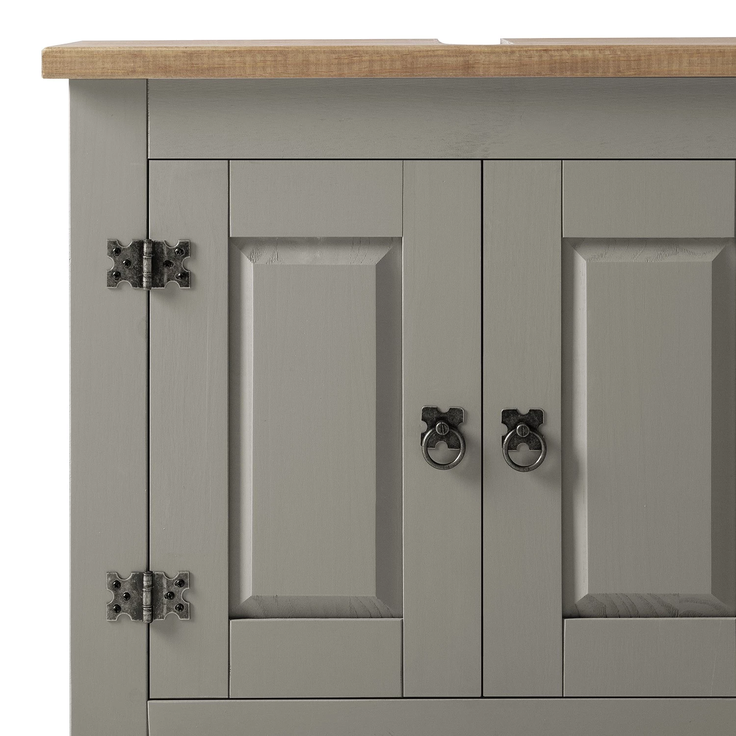 Maison Belfort Meuble sous lavabo Finca Rustica - Pin gris 11 Maison Belfort Meuble sous lavabo Finca Rustica - Pin gris – Image 9