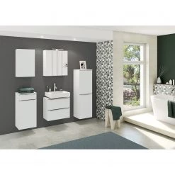 Giessbach Armoire de toilette Corno - Éclairage inclus - Blanc - Largeur : 60 cm -Meubles de salle de bain Soldes 2022 1000201878 200121 13132200113 MOOD DETAILS P000000001000201878 mood
