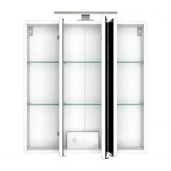 Giessbach Armoire de toilette Corno - Éclairage inclus - Blanc - Largeur : 60 cm -Meubles de salle de bain Soldes 2022 1000201878 200121 13132200115 DETAILS P000000001000201878