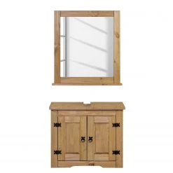 Maison Belfort Salle de bain Finca Rustica (2 él.) - Epicéa naturel